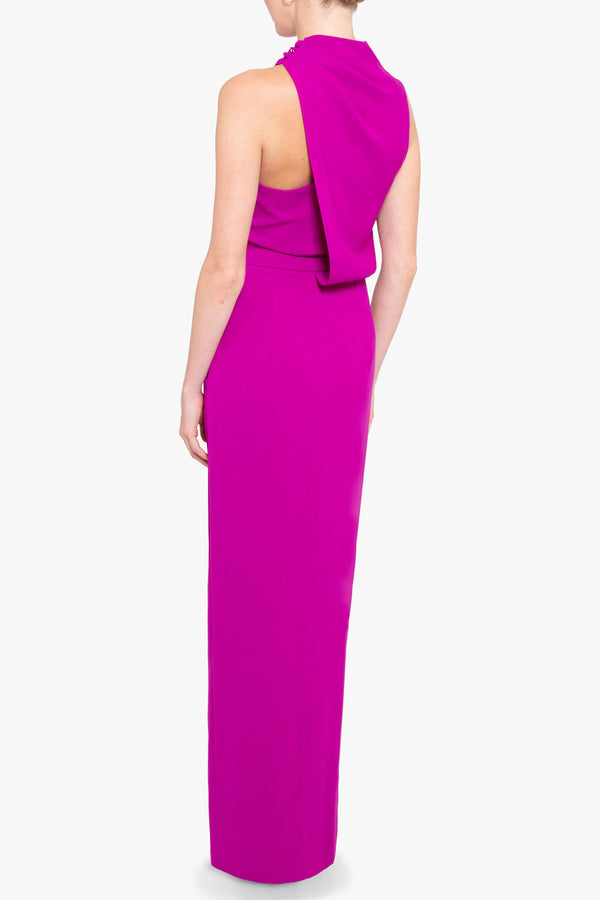 Black Halo Floella Gown Black