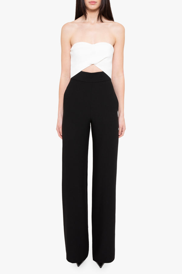 Black Halo Jada CB Jumpsuit Black / Pearl