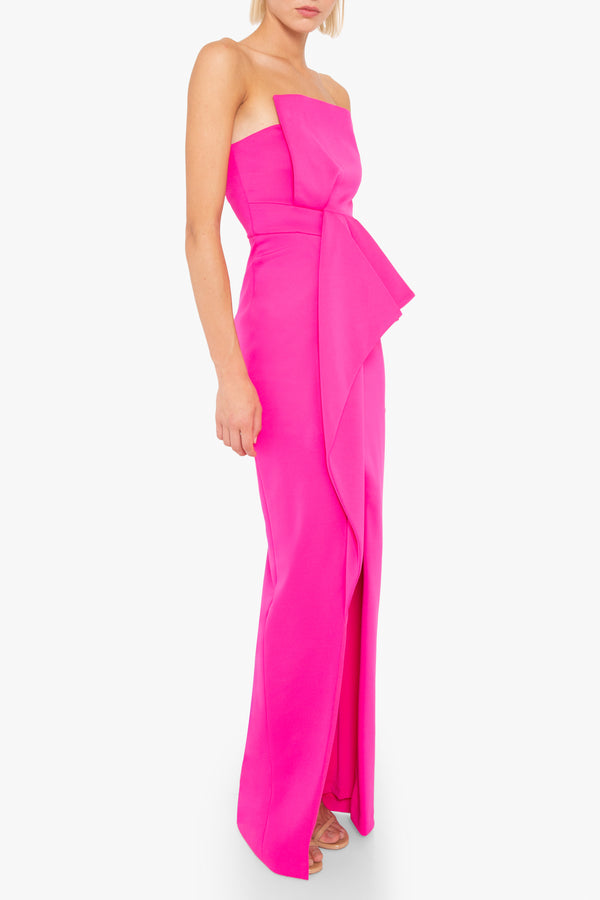 Black Halo Jonas Gown Iconic Pink