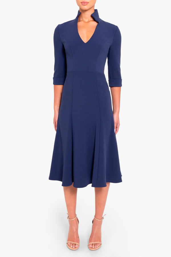 black halo Kensington Dress Pacific Blue