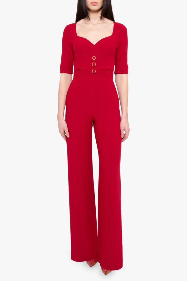 Black Halo Kerry Jumpsuit Wildfire