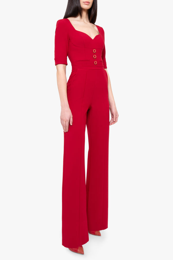 Black Halo Kerry Jumpsuit Wildfire