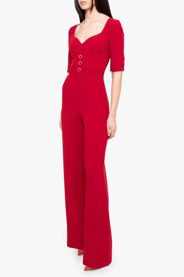 black halo Kerry Jumpsuit Wildfire