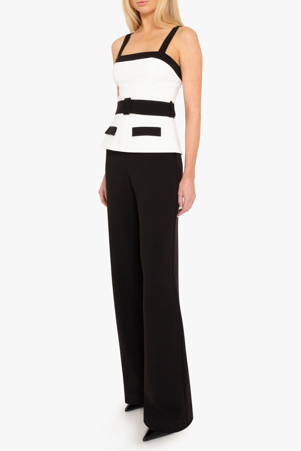 black halo Kyria CB Jumpsuit Black/Porcealin