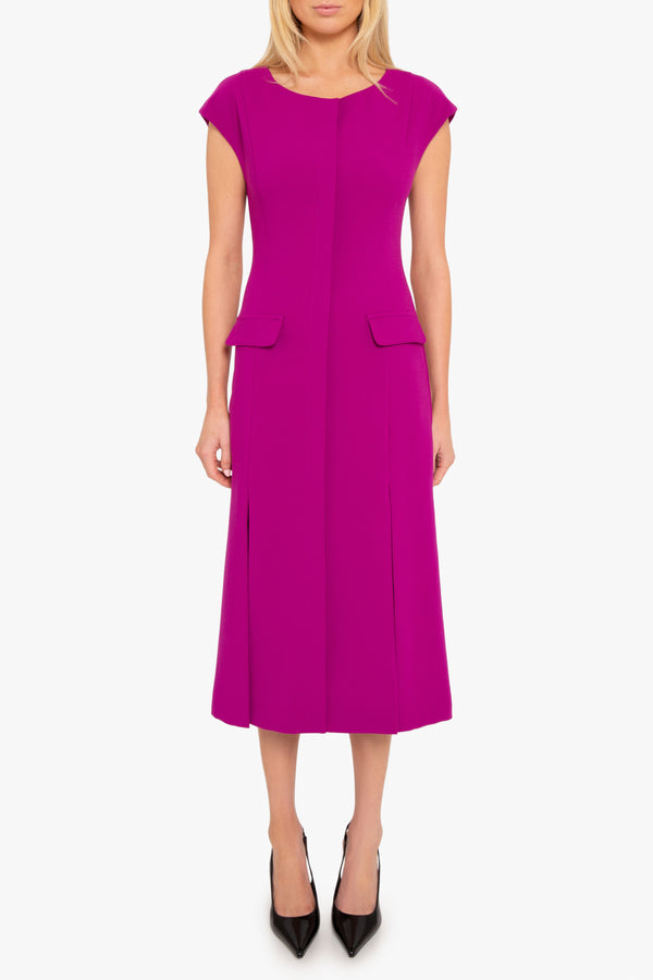 black halo Lali Midi dress Berry Plum