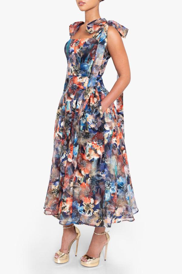 Black Halo Lelia Cocktail Dress Solar Sparkle