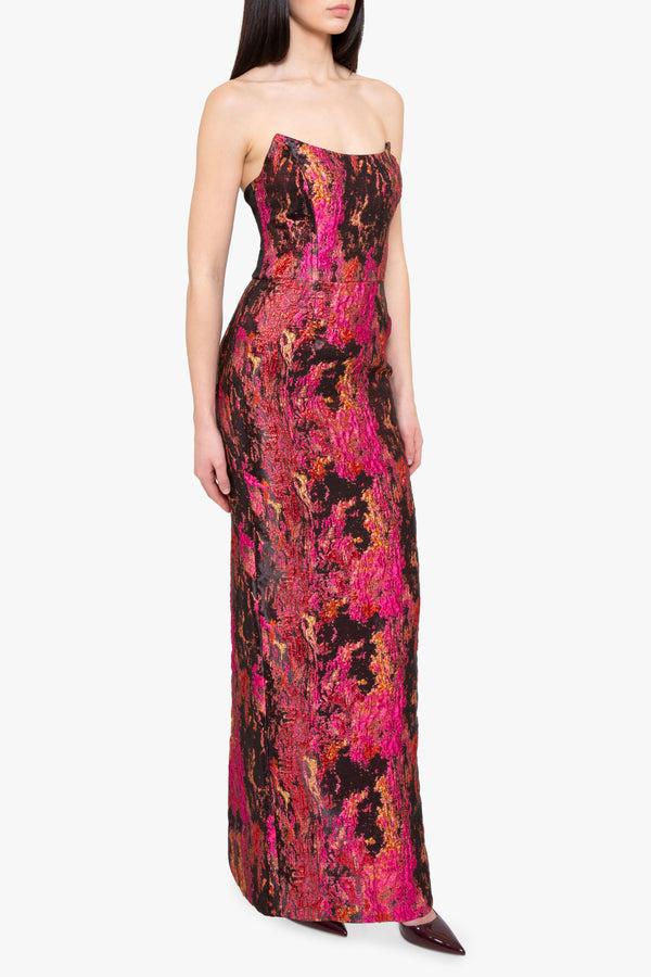 Black Halo Lumina Gown Opal Storm