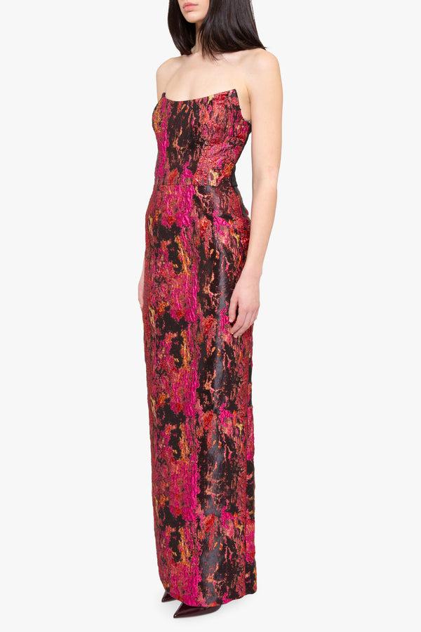 Black Halo Lumina Gown Opal Storm