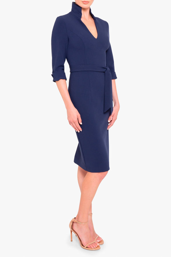 Black Halo Madeline Dress Pacific Blue