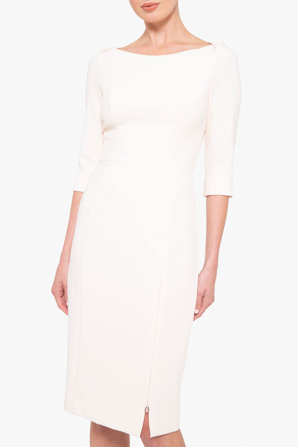 Black Halo Marissa Sheath Dress Buttercream