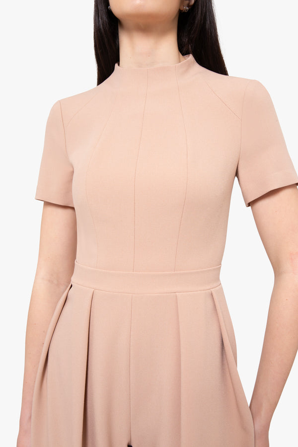 Black Halo Mayra Jumpsuit Desert Sand
