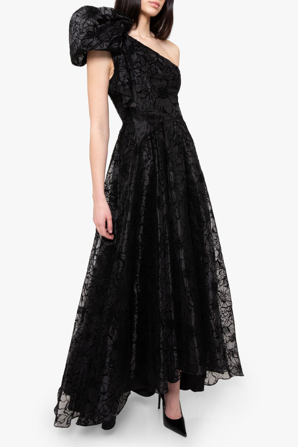 Black Halo Mirabella Gown Blooming Veils
