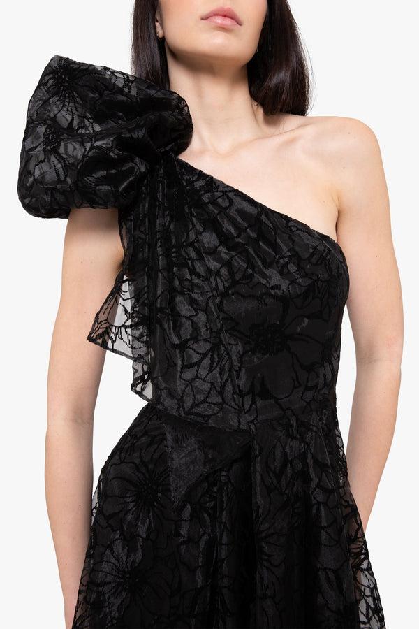 Black Halo Mirabella Gown Blooming Veils
