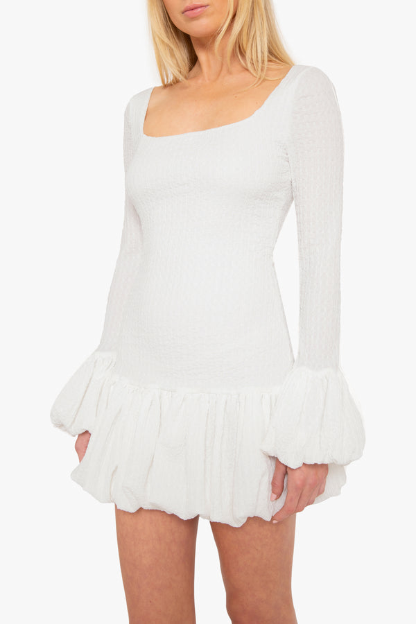 Black Halo Mirelle Mini Dress Bubble Cloud