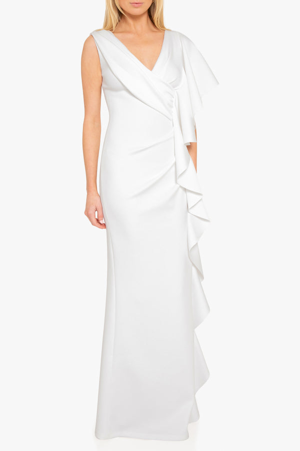 Black Halo Morwen Gown Whip Cream