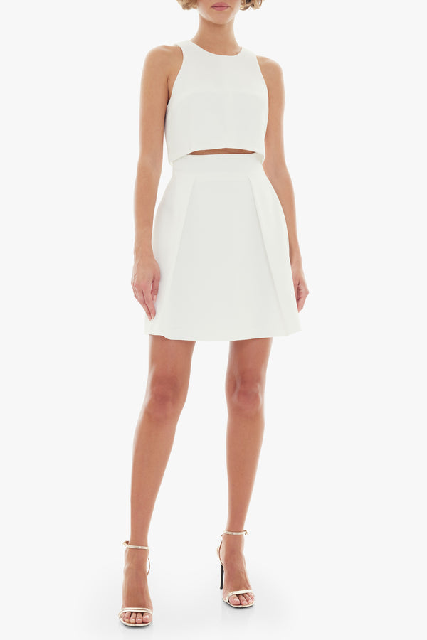 black halo Sanibel Two Piece Mini Dress Sugar