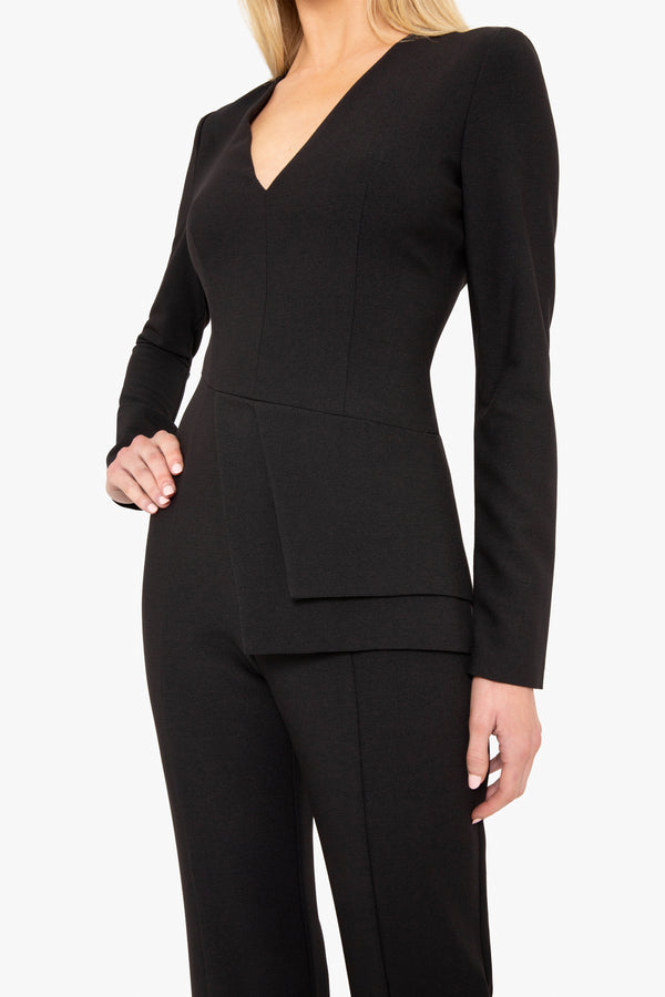 Black Halo Sinclair Jumpsuit Black