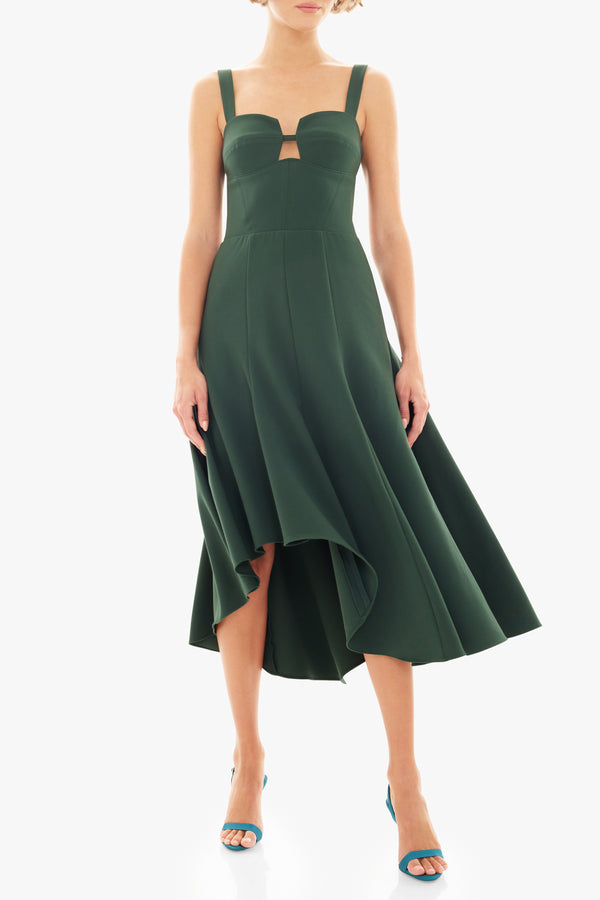 black halo Sorelle Midi Dress Bamboo