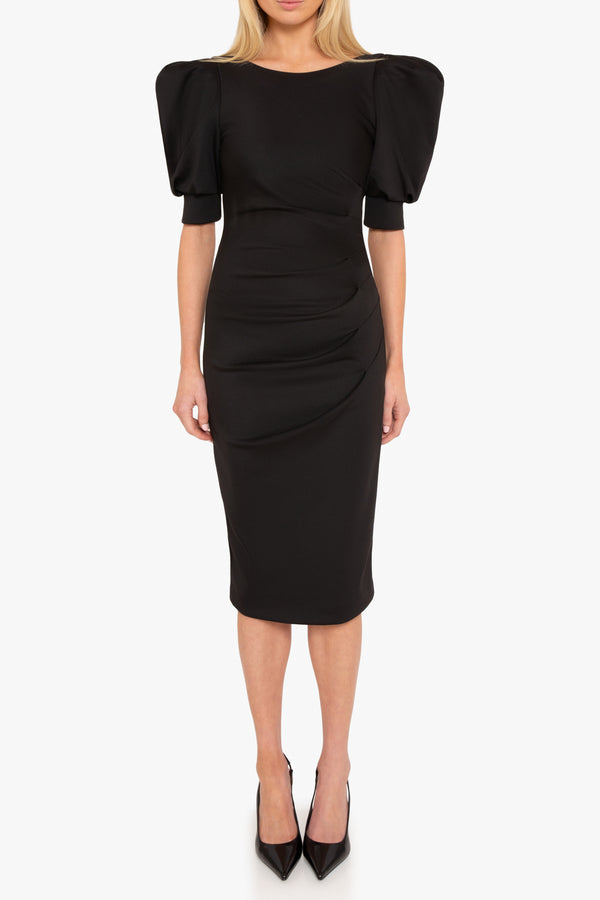 Black Halo Zella Cocktail Dress Black