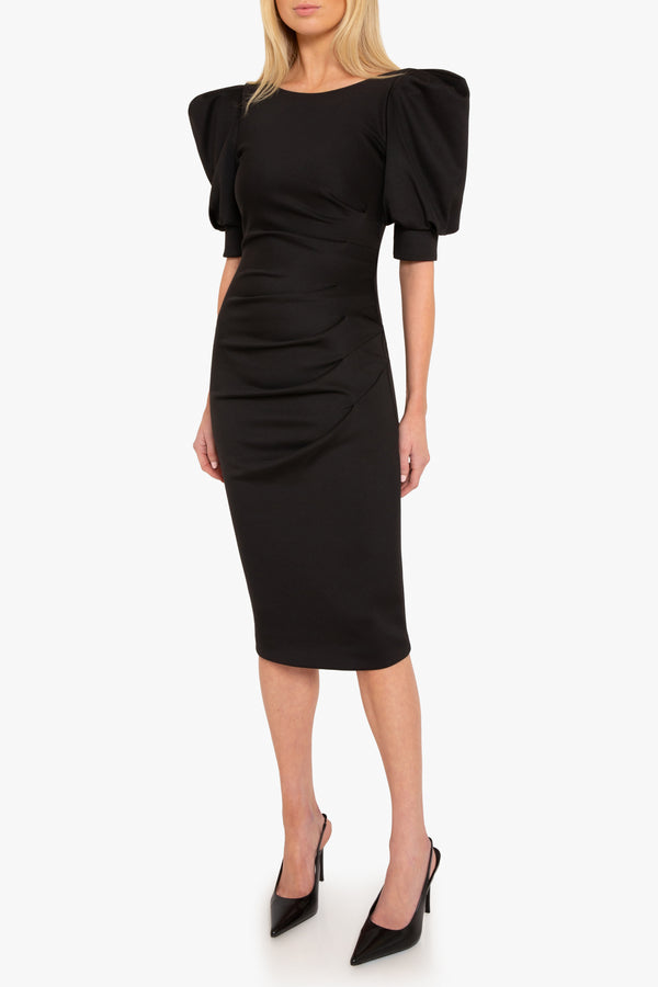 Black Halo Zella Cocktail Dress Black