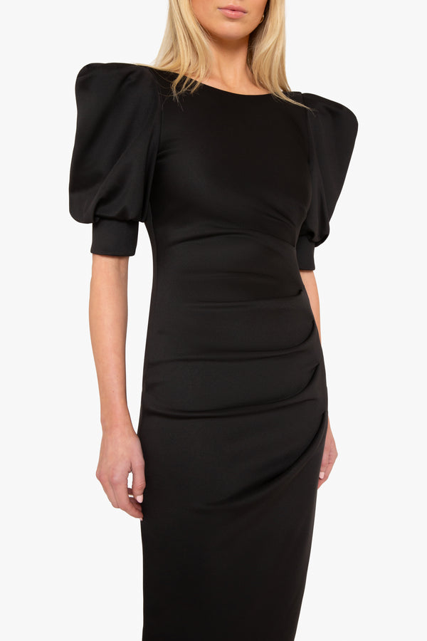Black Halo Zella Cocktail Dress Black