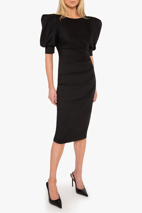 black halo Zella Cocktail Dress Black