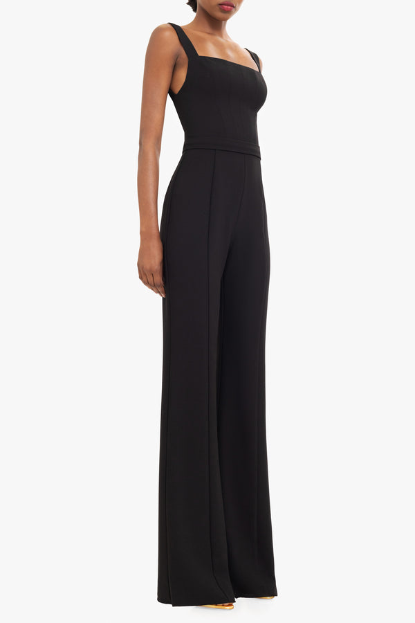 Black Halo Zorach Jumpsuit Black