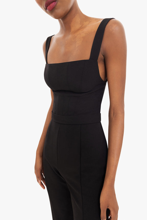 Black Halo Zorach Jumpsuit Black