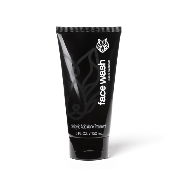 black wolf Charcoal Face Wash