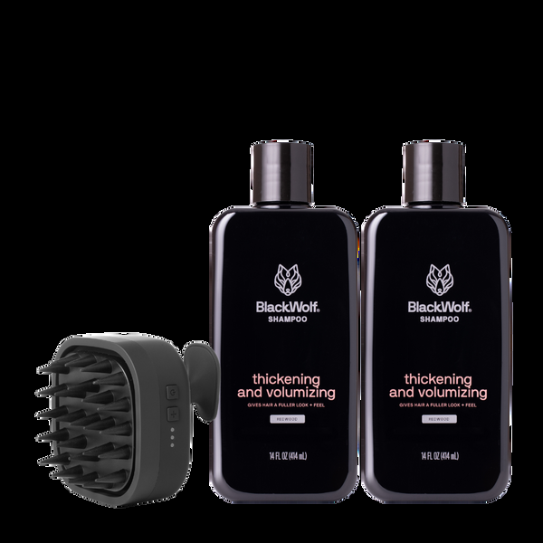 black wolf Hair Thickening Kit