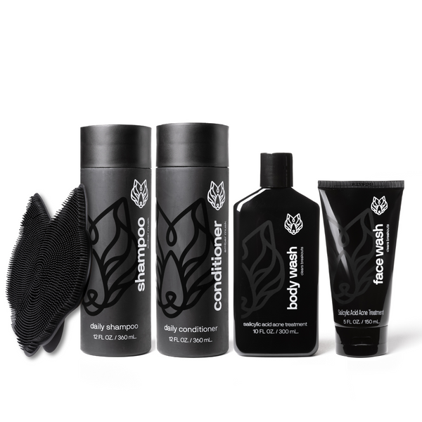 black wolf Shower Bundle