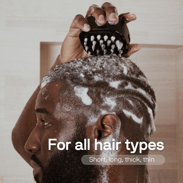 Black Wolf Sonic Scalp Scrubber