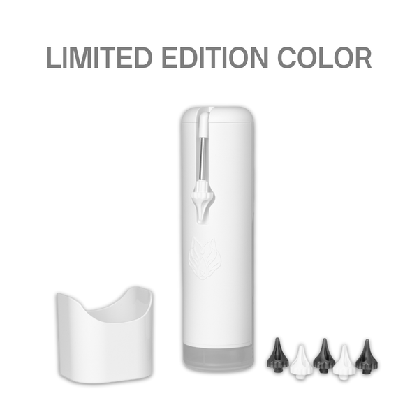 black wolf *WHITE* WUSH Pro Ear Cleaner