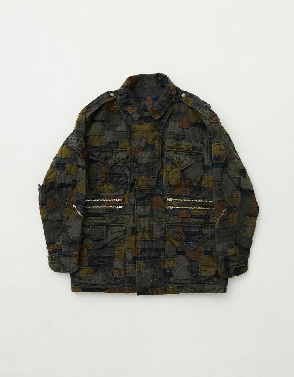 blackmeans “BORO”M-65type Jacket