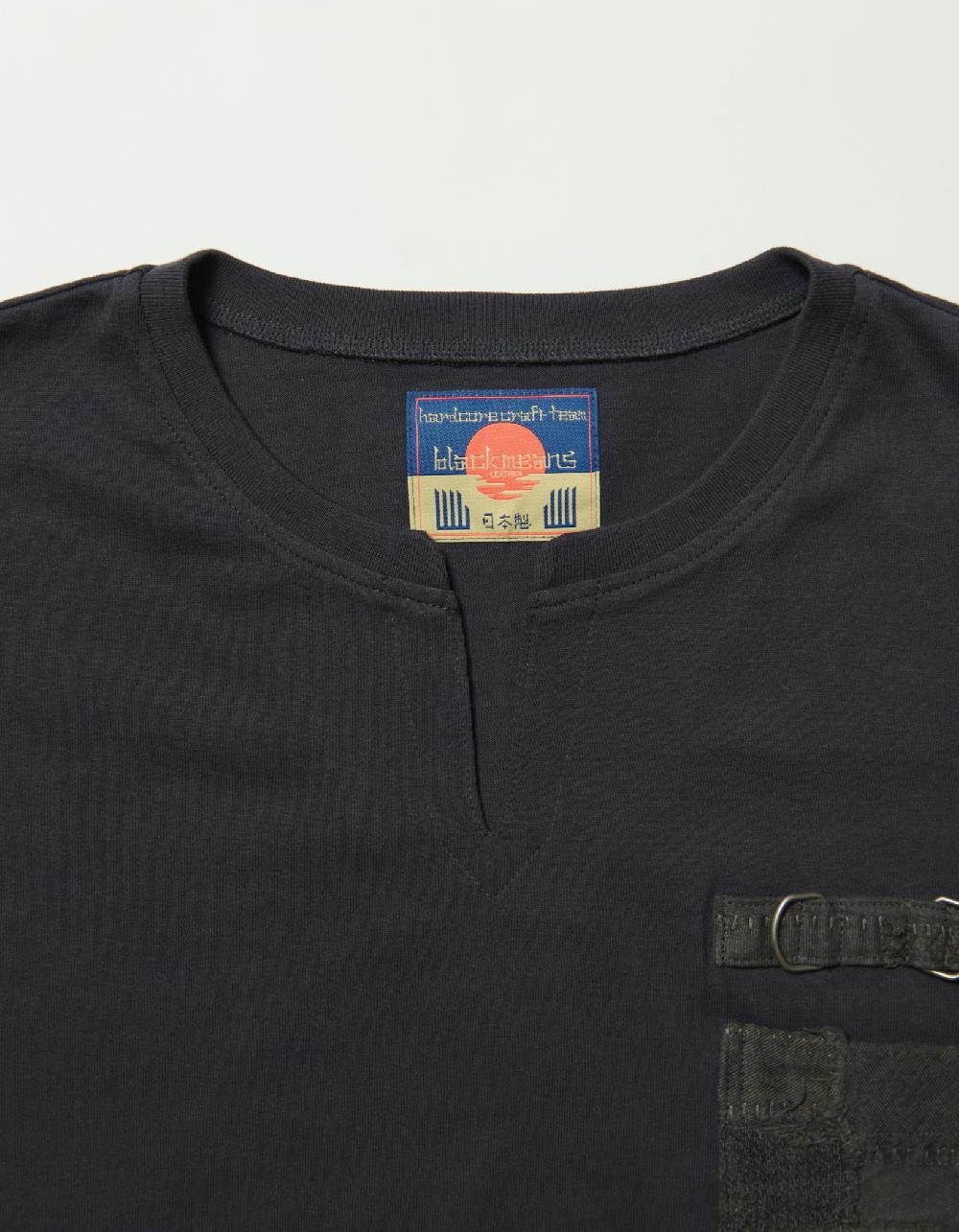 Blackmeans “BORO” Pocket T-Shirts