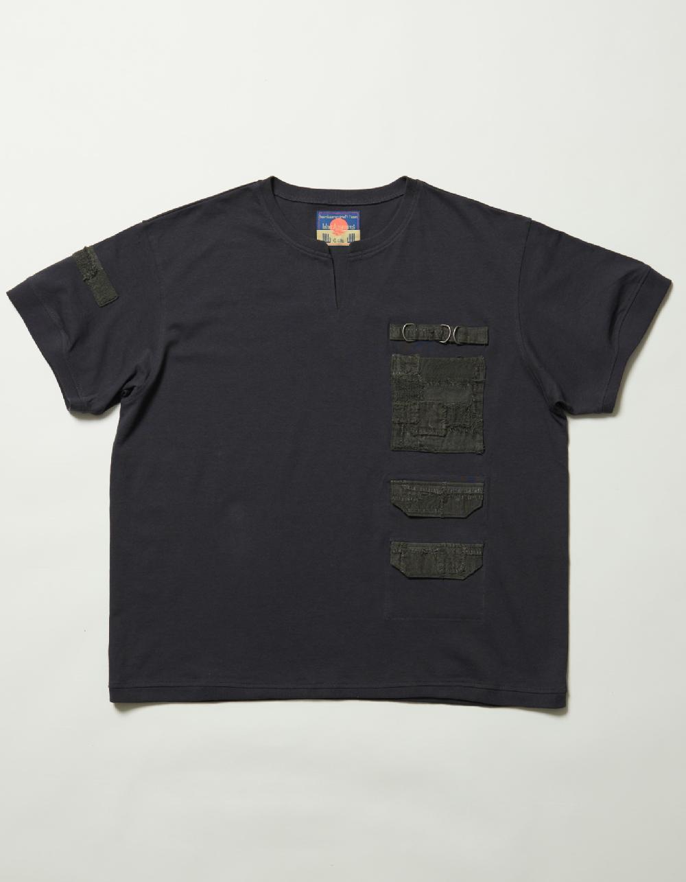 blackmeans “BORO” Pocket T-Shirts