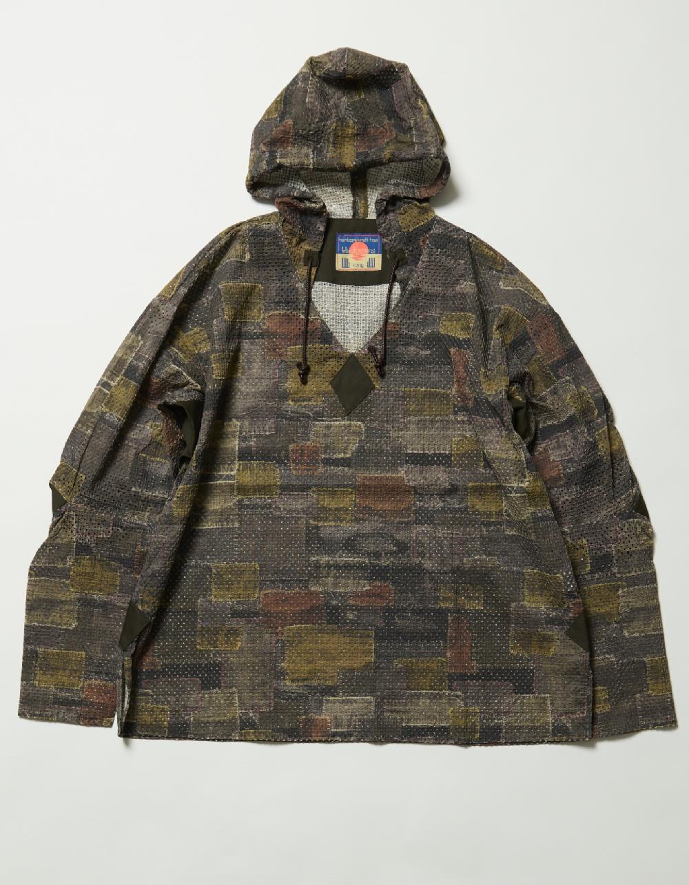 blackmeans “BORO” Print Mesh Parka