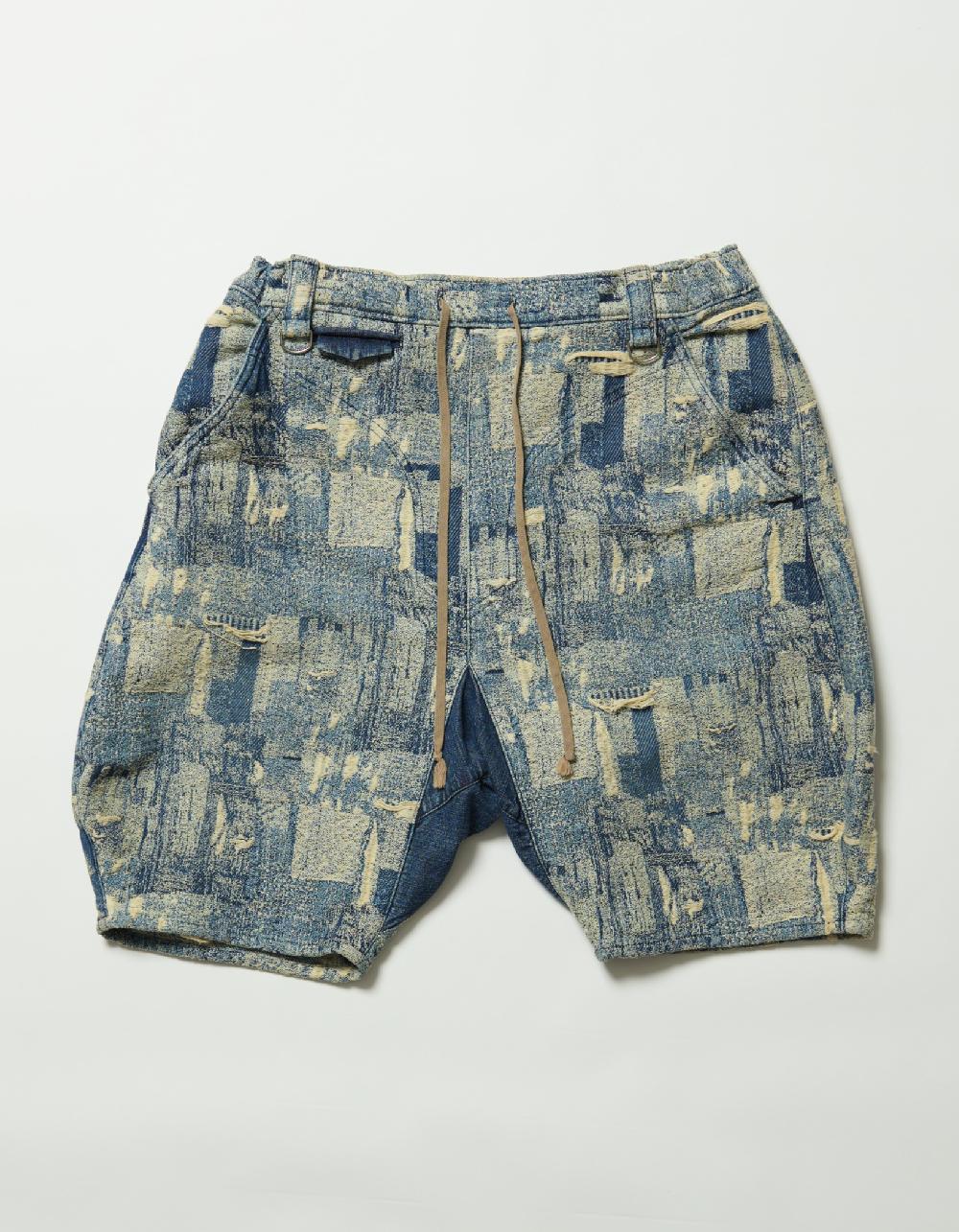 blackmeans BORO “TORAICHI” Short Pants