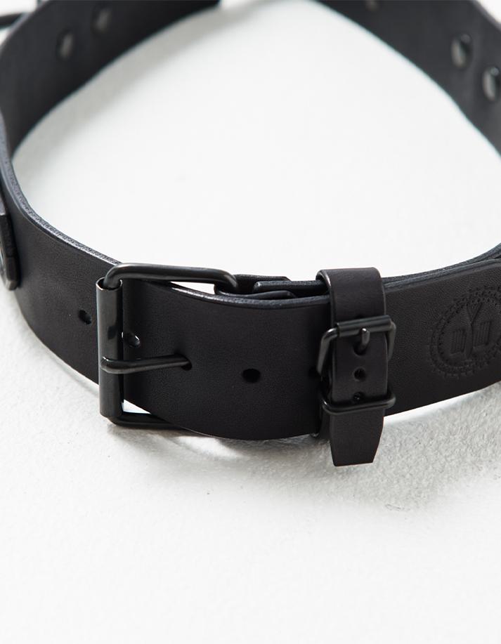 Blackmeans Cow Leather O-rings Belt