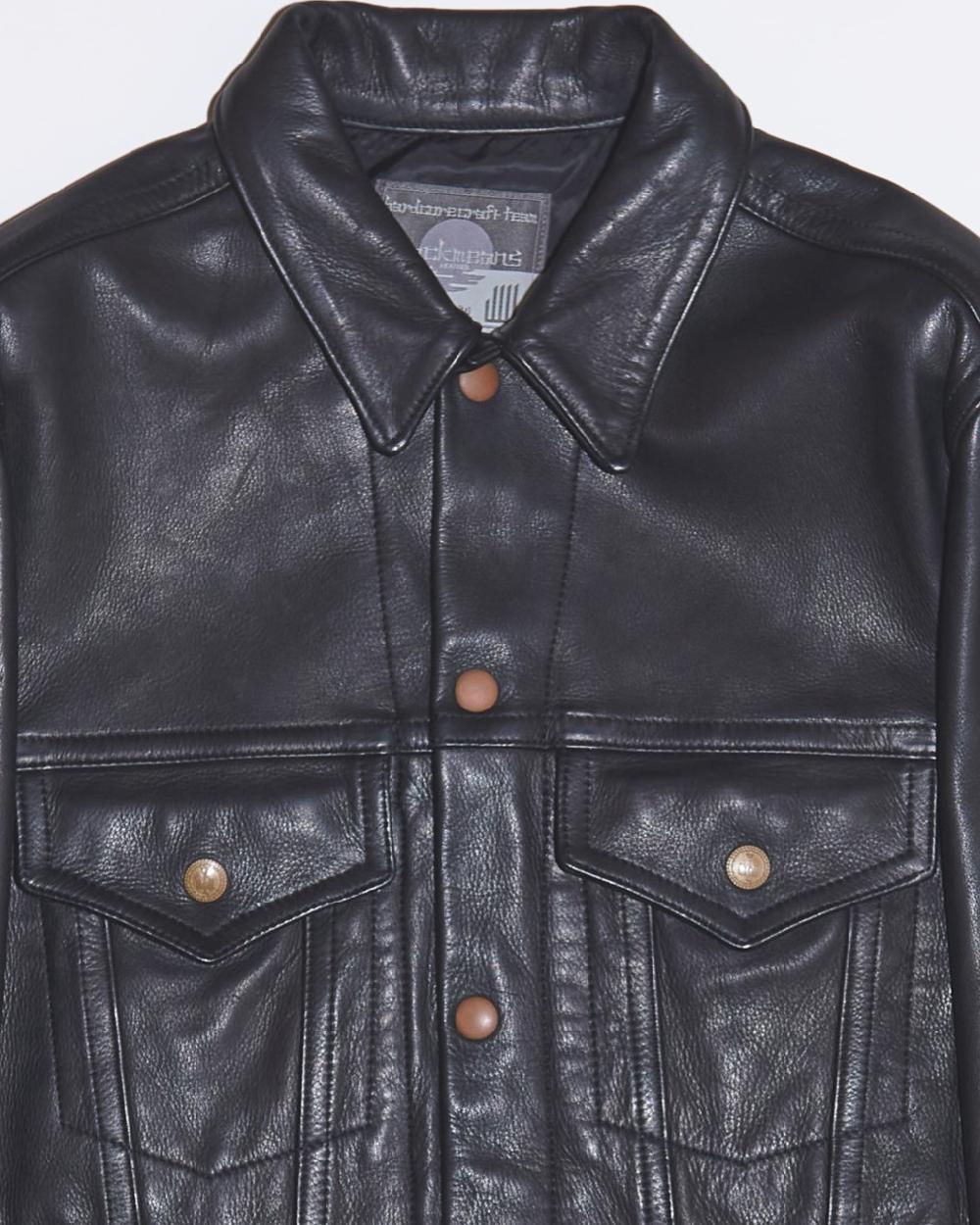 Blackmeans Cow Leather Tracker Jacket