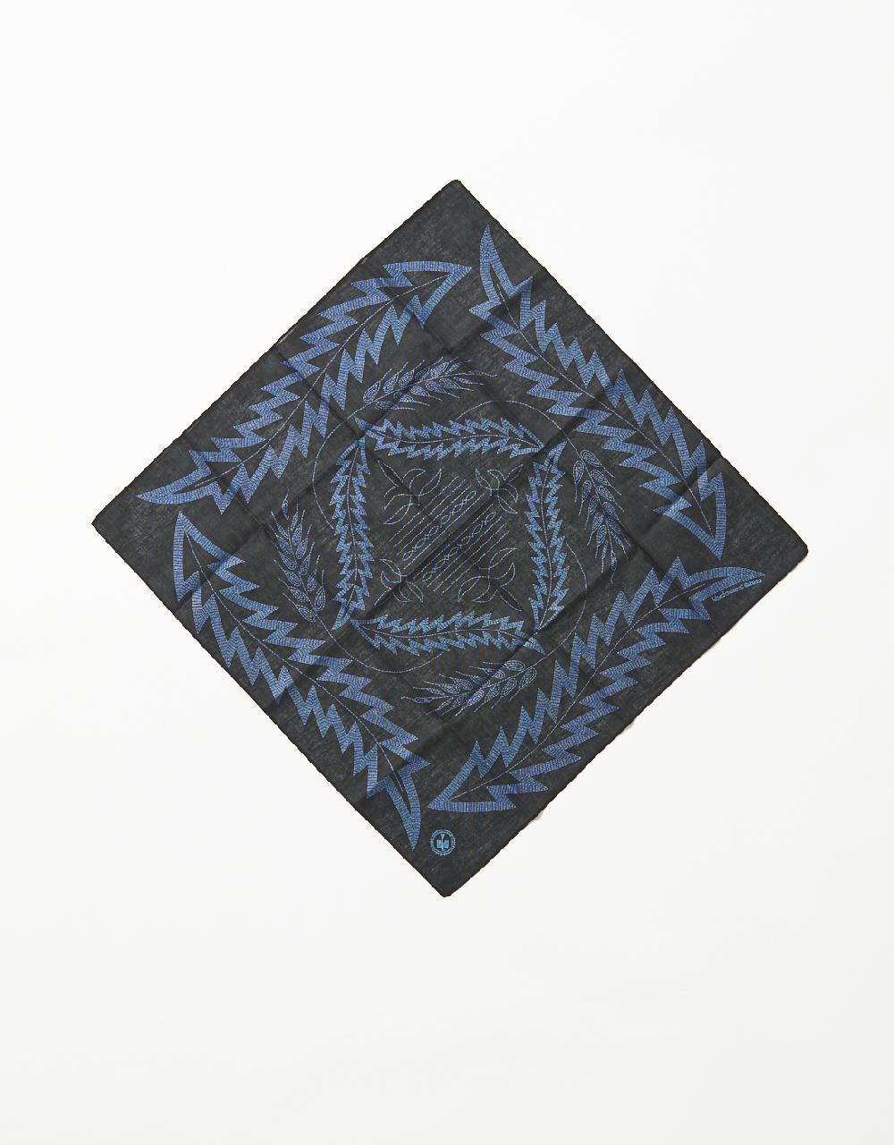 Blackmeans “Feather” Print S/S T-Shirt With Bandanna