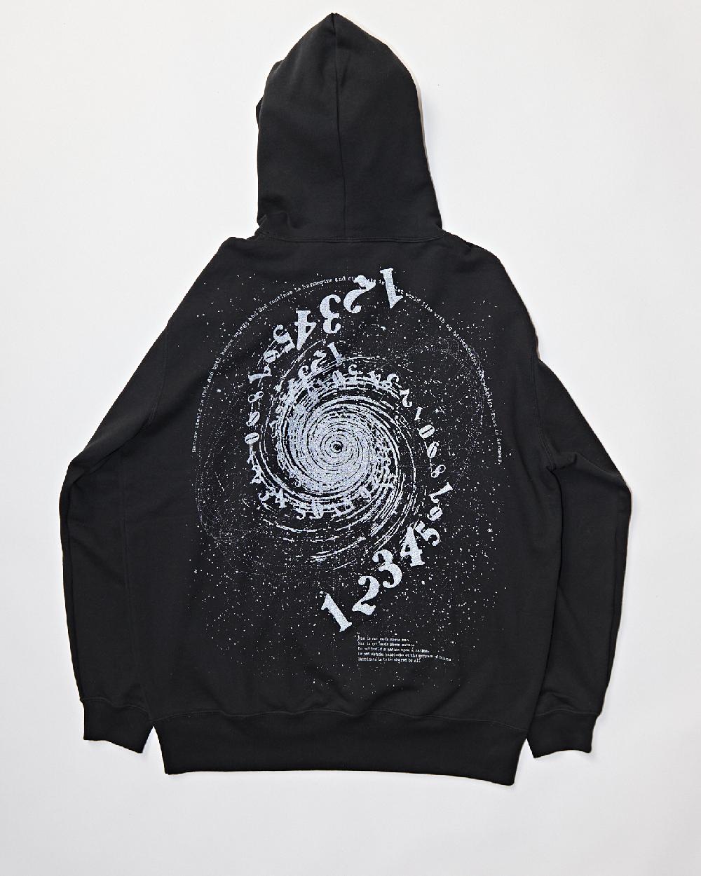 blackmeans “Swirl” print hoodie