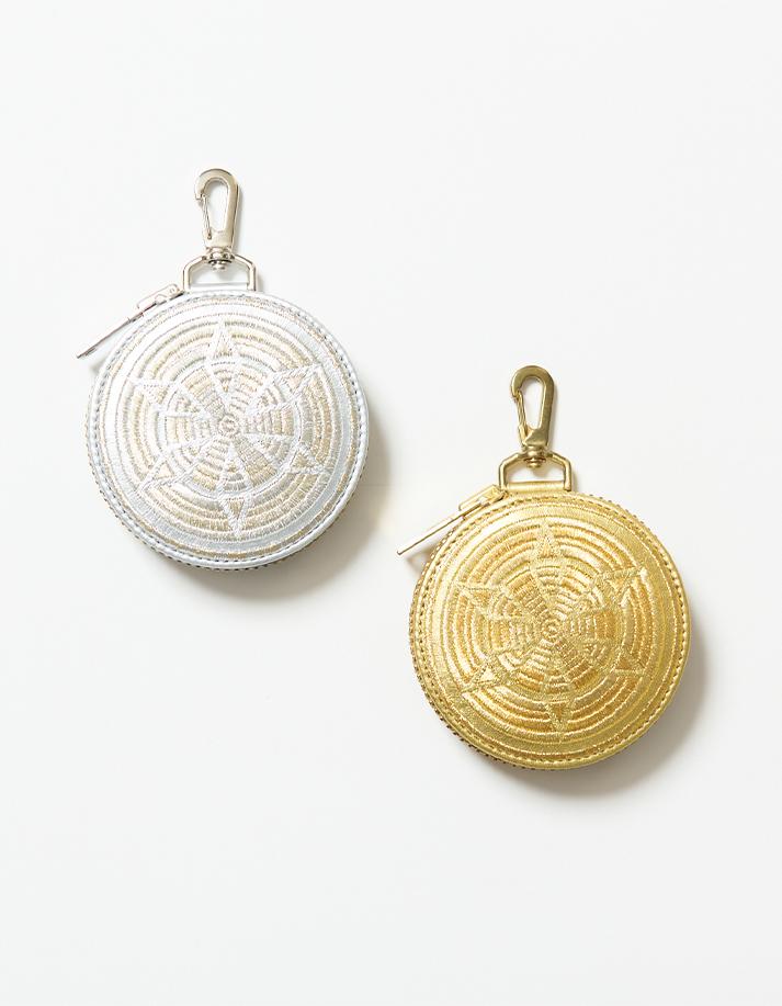 blackmeans Circled Pouch w/ Embroidery Detail (EC limited)