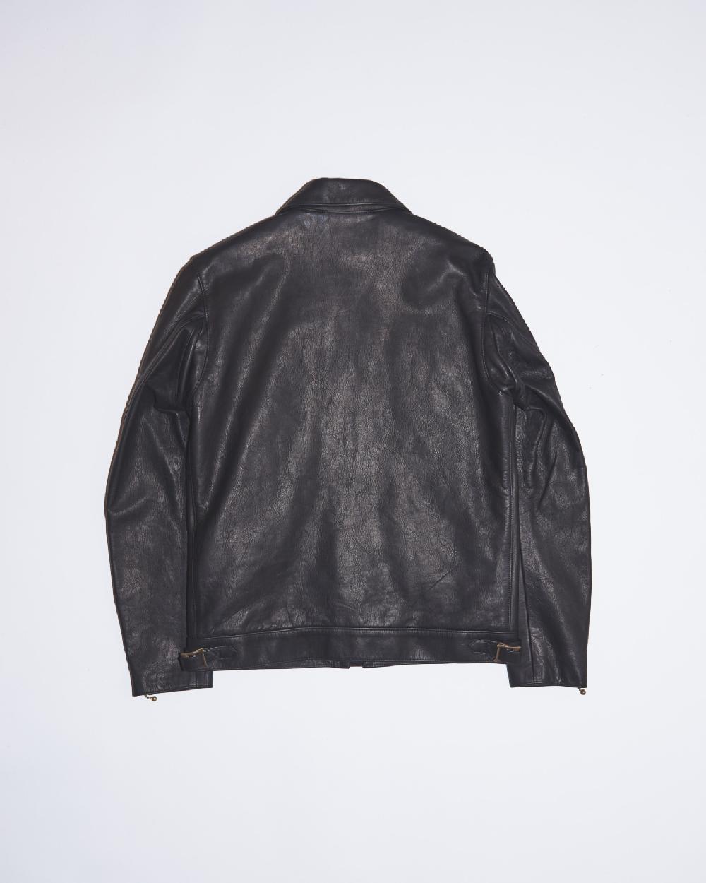 Blackmeans Cow Leather Jacket W/  Single Front Detail