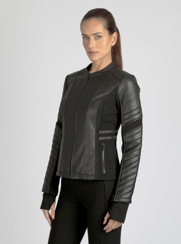 blanc noir Angel Falls Moto - Black Black