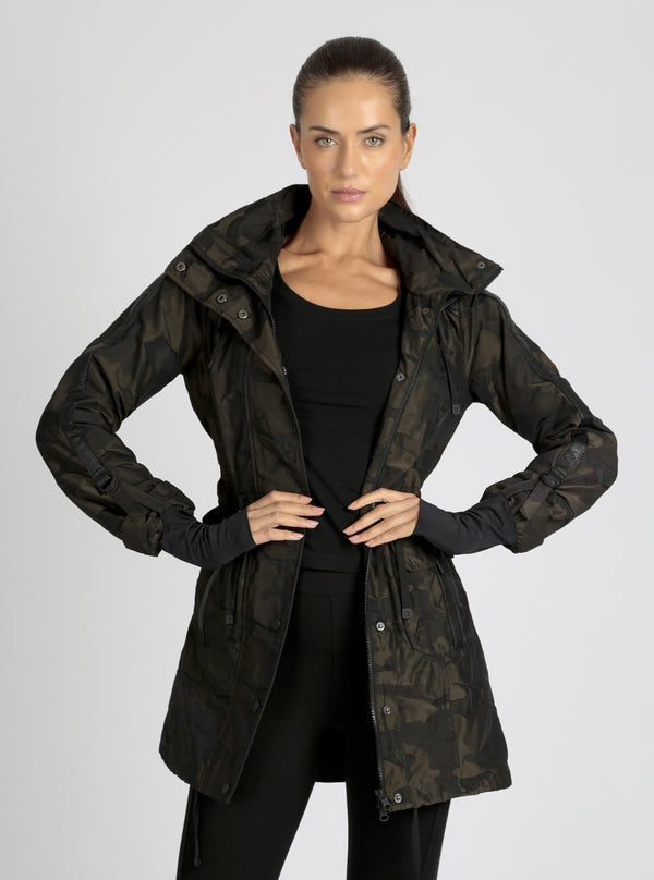 Blanc Noir CAMO ANORAK Olive Camo Olive CAMO