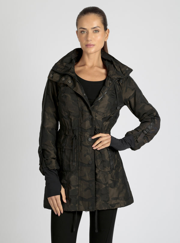 blanc noir CAMO ANORAK olive camo Olive CAMO