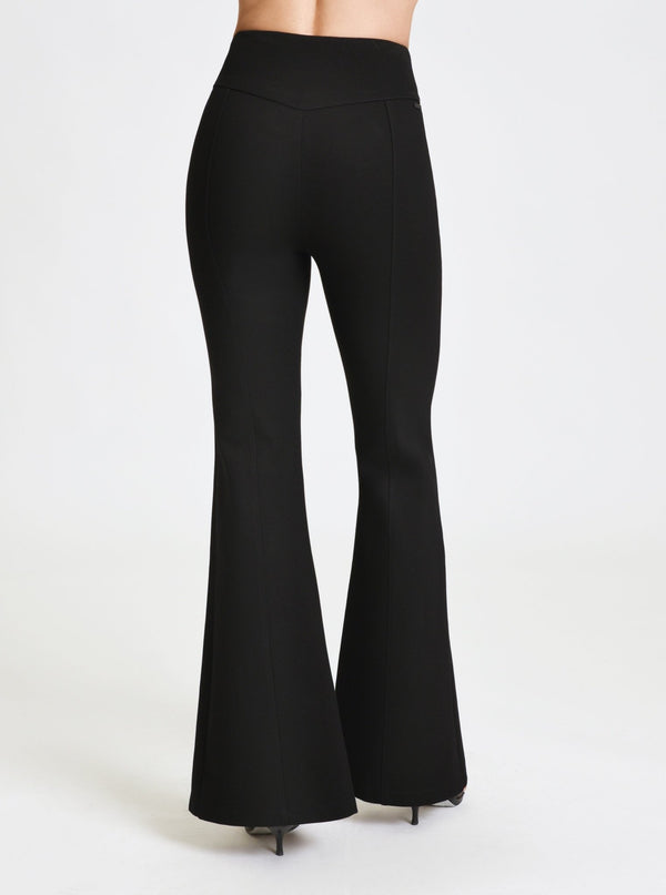 Blanc Noir Cara Split Hem Pant Black