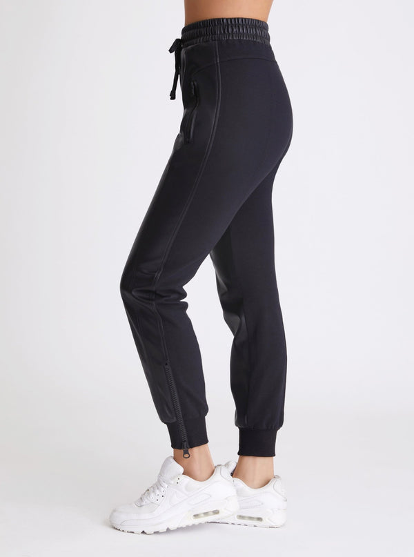Blanc Noir Cardiff Seamed Pant - Black BLACK