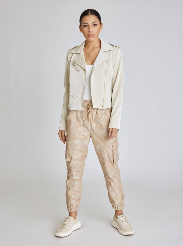 Blanc Noir City Classic Moto - FINAL SALE EGRET